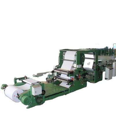 Machine à livres d'exercices entièrement automatique avec des fonctions de pliage et de coupe par tranchage