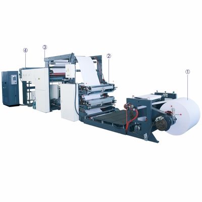 Machine d'impression flexographique compacte et conviviale pour livre d'exercices