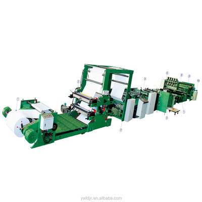 Stationnaire de bureau ligne complète réglage pliage coupe reliant tout en une ligne de production de machine de ordinateur portable