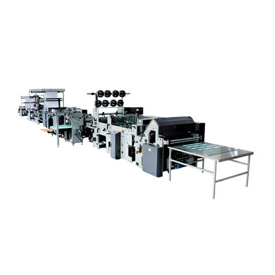 Ligne de production de la machine de fabrication de livres d'exercice avec fabrication automatique de carnets