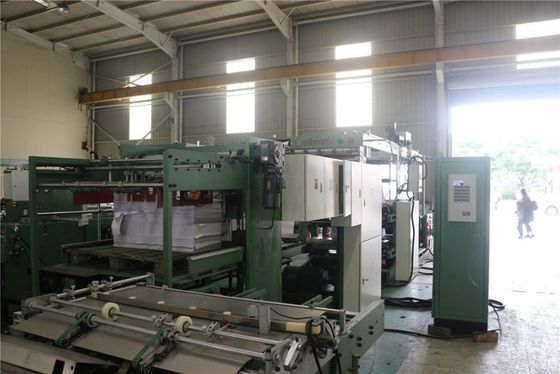 350 m/min Machine d'exercice de régulation et d'impression avec support en ligne