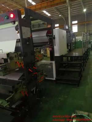Machine d'impression flexographique compacte et conviviale pour livre d'exercices