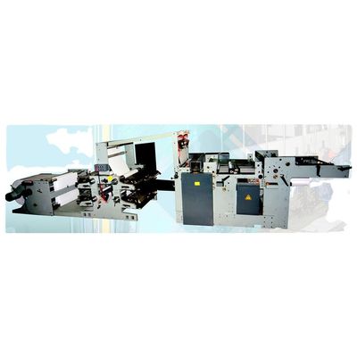 Ruler Impression Coupe Collecteur Plier machine pour la production de livres d'exercices Idéal