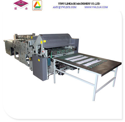 Stationnaire de bureau ligne complète réglage pliage coupe reliant tout en une ligne de production de machine de ordinateur portable