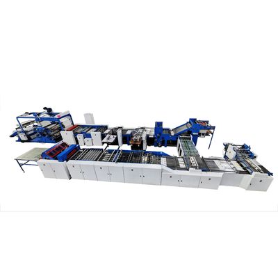 Ligne de production automatique de cahiers d'exercices avec technologie de couture de fils avancée