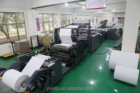 LDGNB780 Machine automatique de fabrication de ordinateurs portables à ruban adhésif pour A4 A5 B4 B5 A3 et plus