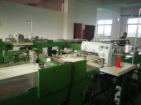 Production Exercice de couture automatique de fil Notebook Machine Service après-vente fourni