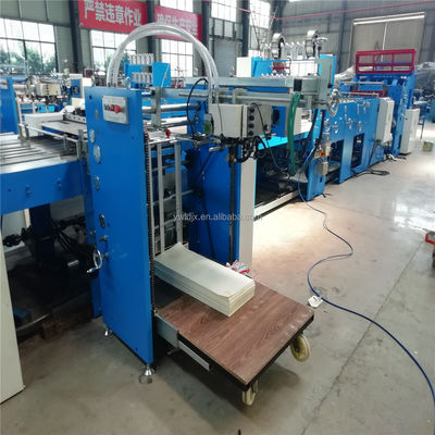 Ligne de production de couleur verte pour la production de cahiers d'exercices 220V