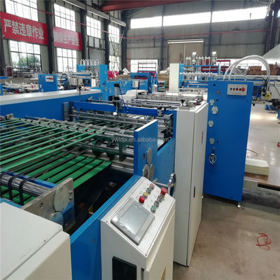 Ligne de production de couleur verte pour la production de cahiers d'exercices 220V